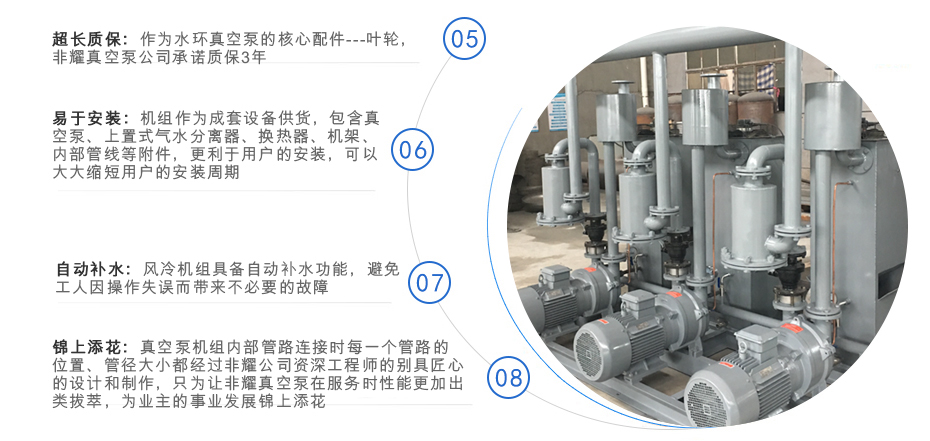 FY系列風冷式水環真空泵機組